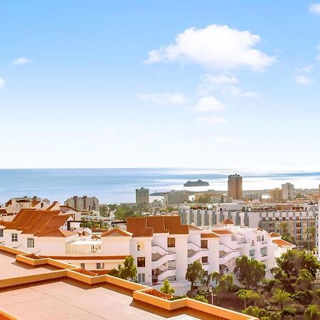 Top Floor, Sea View, Huge Terrace, Heated Pool, Garage Los Cristianos (Tenerife) Exterior foto